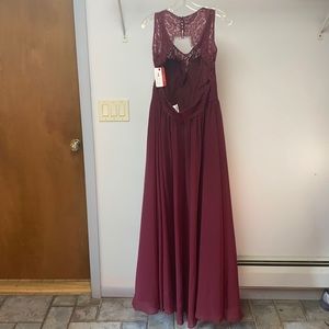 Brand new, off the rack, never worn formal dress.